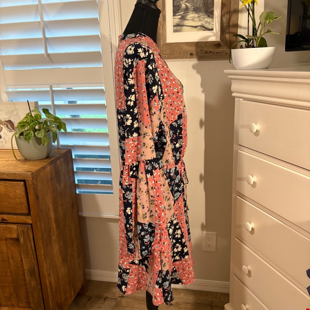 CHICSOUL Pretty Patchwork Look Dress, XL - Picture 2 of 9